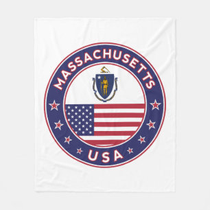 Massachusetts Fleece Blanket