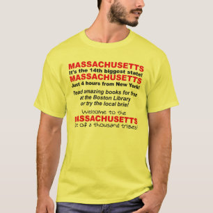 Massachusetts Funny Shirt
