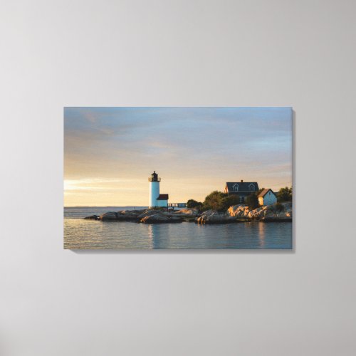 Massachusetts Gloucester Annisquam Annisquam Canvas Print