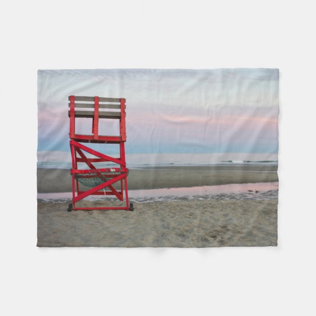 Massachusetts, Gloucester, Good Harbor Beach Fleece Blanket (Front (Horizontal))