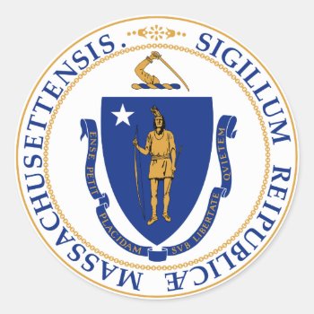 Massachusetts Great Seal by Dollarsworth at Zazzle