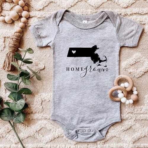 Massachusetts Home Grown State Tee