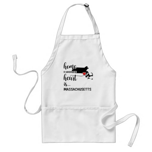 Massachusetts home is where the heart is adult apron