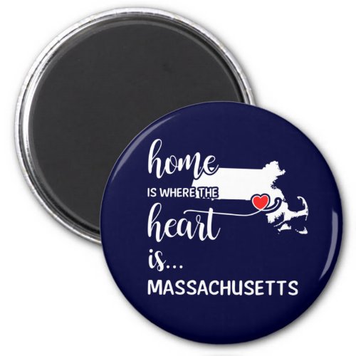 Massachusetts home is where the heart is magnet