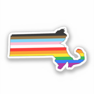 Massachusetts Inclusive Pride Sticker