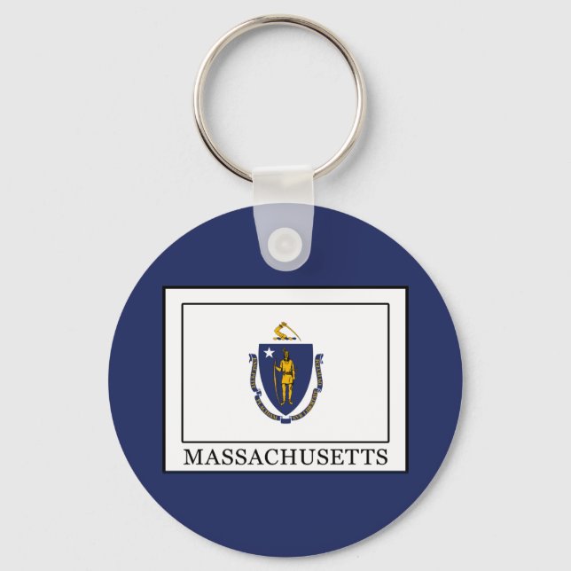 Massachusetts Keychain (Front)
