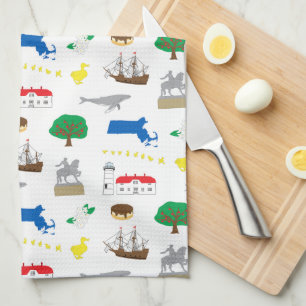 Massachusetts Kitchen Towel