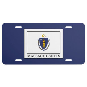 Massachusetts License Plate