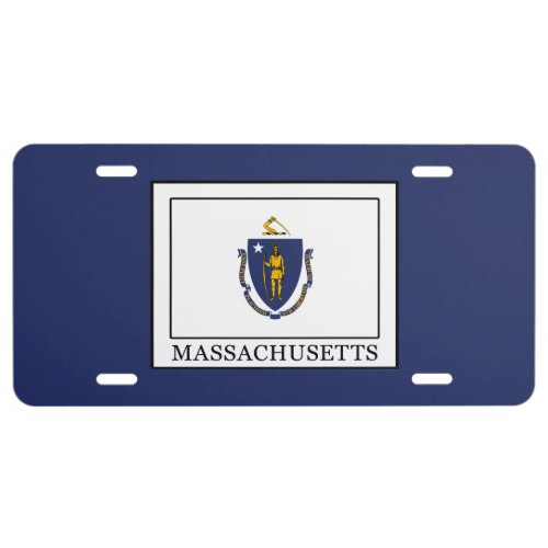 Massachusetts License Plate