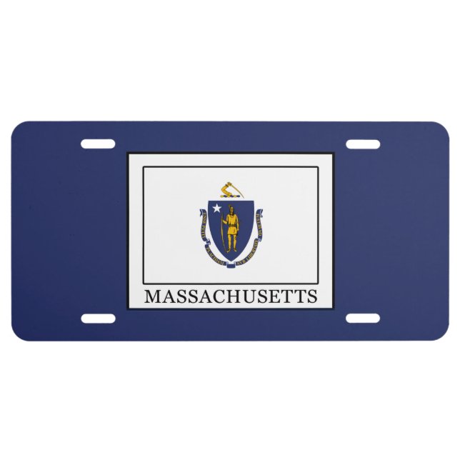 Massachusetts License Plate (Front)