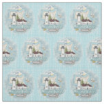 Massachusetts Lighthouse Fabric