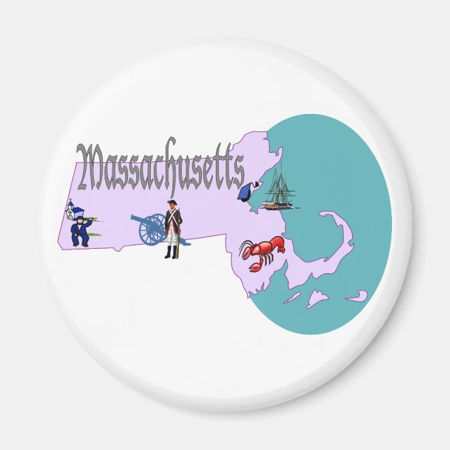Massachusetts Magnet (Front)