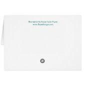 Massachusetts Map Blank Card (Back Horizontal)