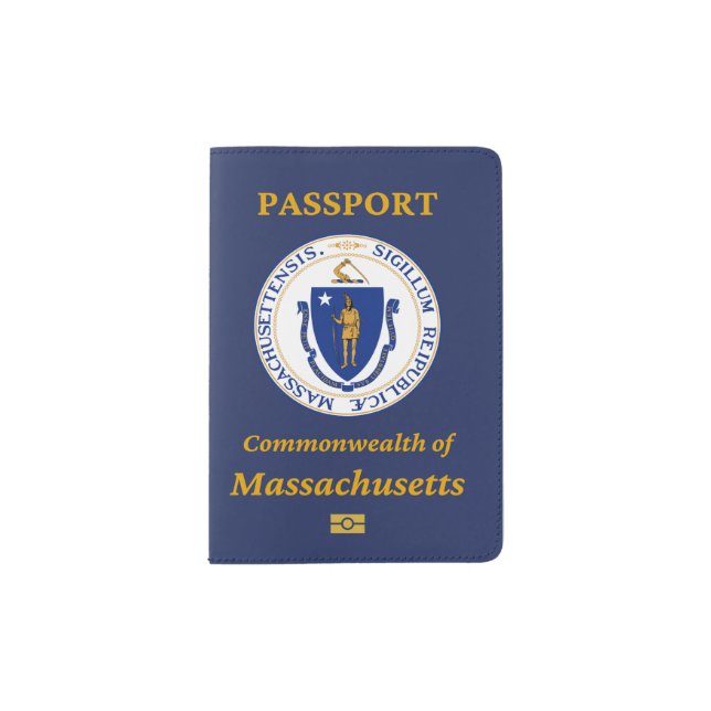 Massachusetts passport holder (Front)