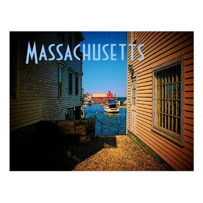 Massachusetts Postcard