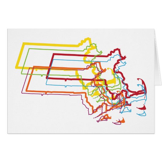 massachusetts pride blur cards (Front Horizontal)