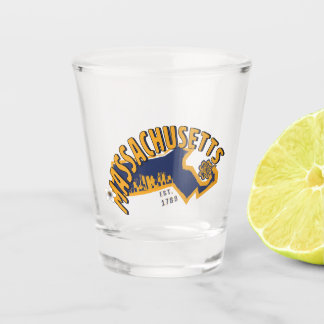 Massachusetts Shot Glass
