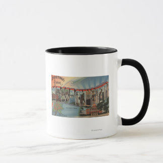 Massachusetts (State Capital/Flower) Mug