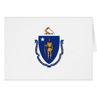 Massachusetts State Flag Cards