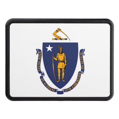 Massachusetts State Flag Design Hitch Cover