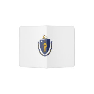 Massachusetts State Flag Passport Holder