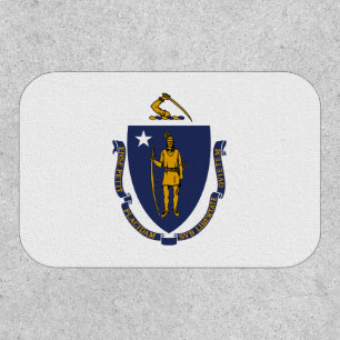 Massachusetts State Flag Patch