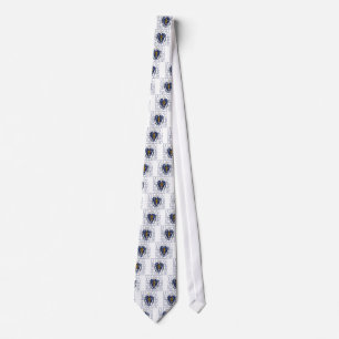 Massachusetts state flag text tie