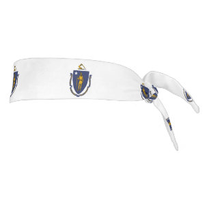 Massachusetts State Flag Tie Headband