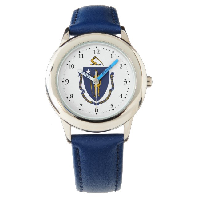 Massachusetts State Flag Watch (Front)