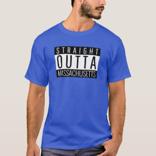 Massachusetts State MA United States Oversized T-Shirt