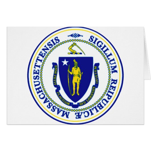 Massachusetts State Seal (Front Horizontal)