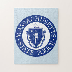 Massachusetts State Seal. Jigsaw Puzzle
