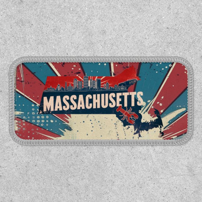 Massachusetts State Travel Patch (Front)
