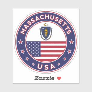 Massachusetts Sticker