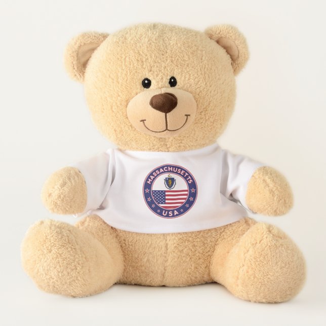 Massachusetts Teddy Bear (Front)