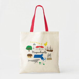 Massachusetts Tote Bag