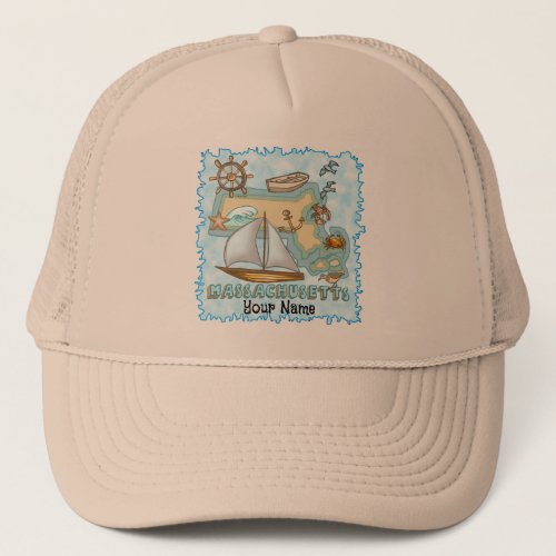 Massachusetts Trucker Hat
