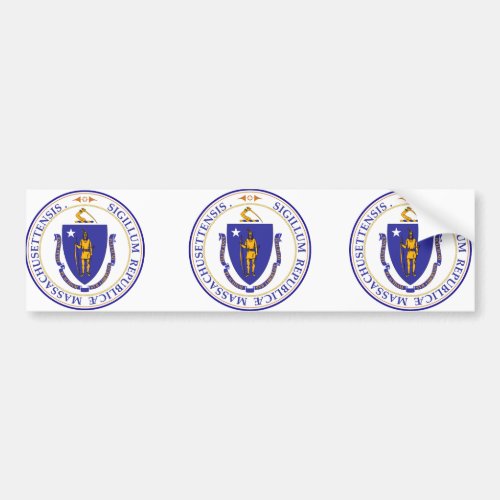 Massachusetts USA Bumper Sticker