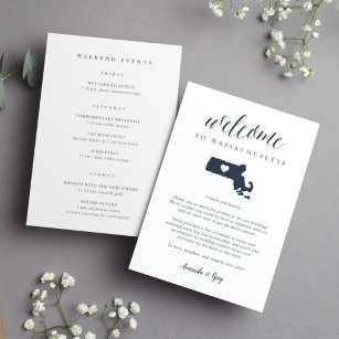 Rustic Elegance Wedding Welcome Letter and Itinerary #REC
