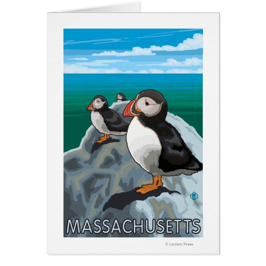 MassachusettsPuffins Scene Cards (Front)
