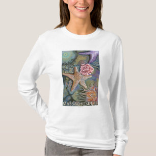 MassachusettsTidepool Scene T-Shirt