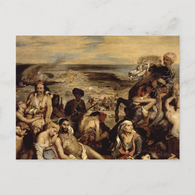 Massacre at Chios Postcard (Front)