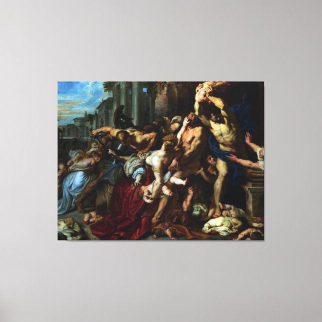 Massacre of the Innocents by Peter Paul Rubens Canvas Print (Front)