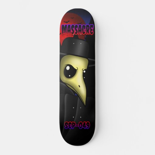 Massacre Plague Doctor Skateboard Deck