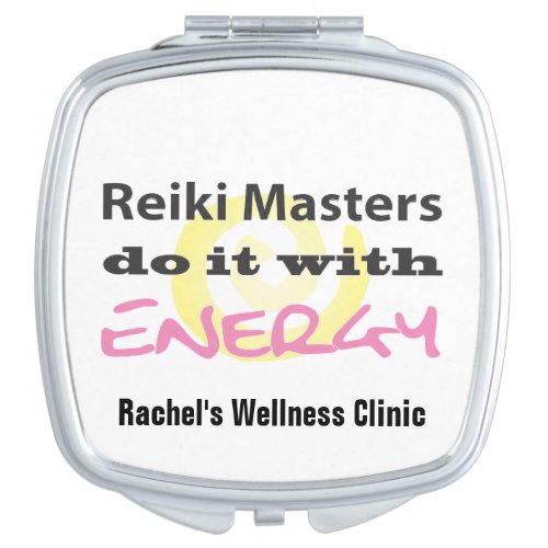 Massage and Reiki Designs Compact Mirror