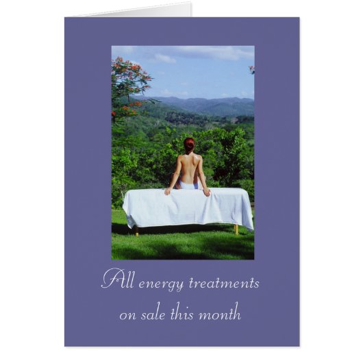 Massage & Bodywork Photos Cards (Front)