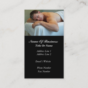 Massage Business Card