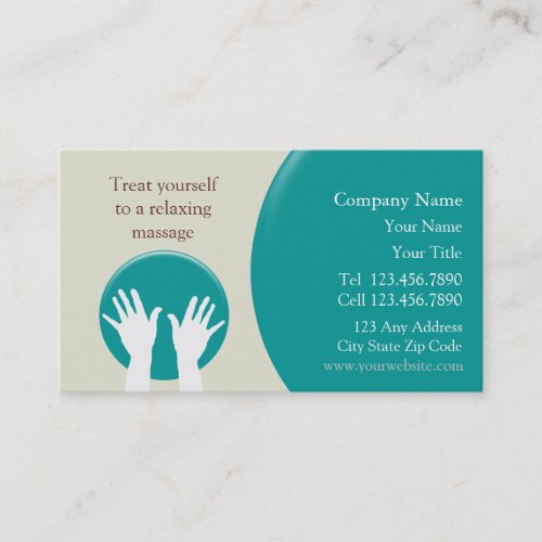 Massage Business Card