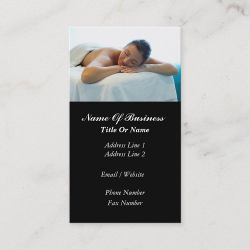 Massage Business Card