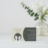Massage Business Card (Standing Front)